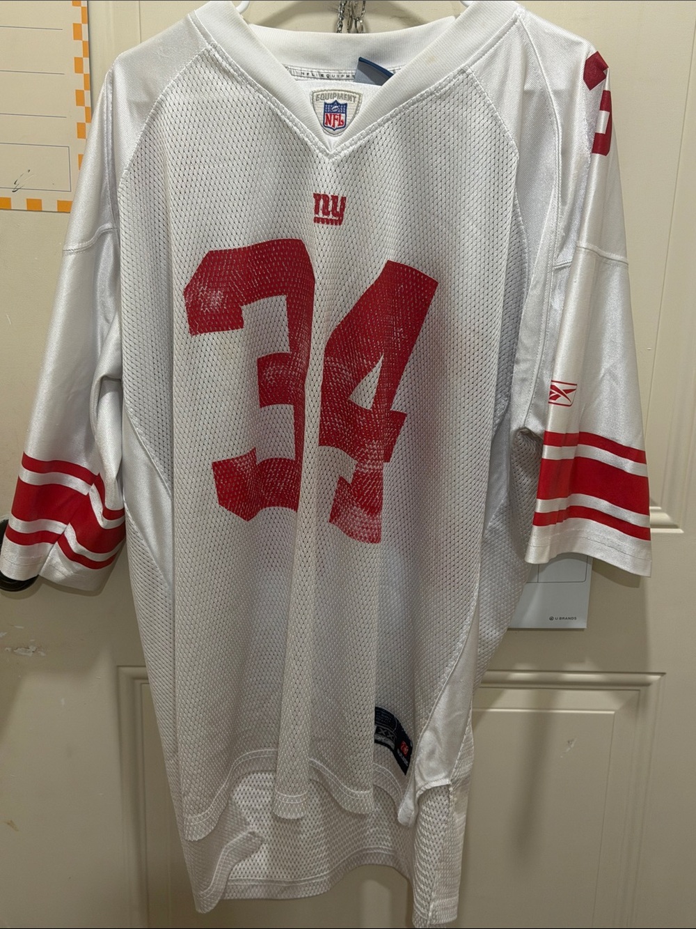 Reebok White NFL Equipment On-Field Jersey